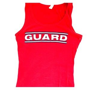 Lifeguard tank top